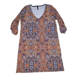 Viereek Paisley print elbow length sleeves